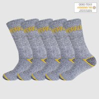 10 Paar Arbeitssocken Socken Baumwolle WORKER Socks...