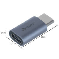 Micro USB 2.0 auf USB-C Adapter