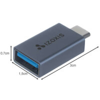 Izoxis USB Adapter A auf C USB 3.0