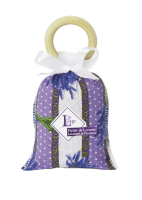 3er-Set Lavendel- und Lavandin-Ringbeutel mit Lavendelstoff aus Frankreich - Provence