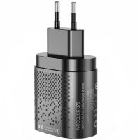 4 fach USB Wandladegerät + 3 fach Kabel
