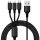 4 fach USB Wandladegerät + 3 fach Kabel