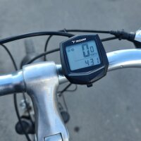 Fahrradcomputer Tachometer Kilometerzähler Wasserdicht Kabelgebunden