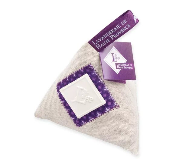 Lavendel Pyramide Kissen ca. 50g mit Gipsdiffusor für ätherisches Öl