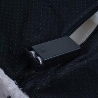 Fußwärmer für den Winter mit Massagefunktion Elektrisch Plüschbezug Fußpflege Wellness