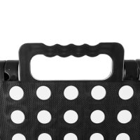Klapphocker Sitzhocker Kunststoff 39cm Tritthocker Badhocker