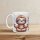 Lustige Tasse mit Spruch &ndash; Faultier B&uuml;ro Geschenk &ndash; Sarkastische Kaffeetasse f&uuml;r Kollegen &ndash; Humor Geschenk Idee &ndash; 11oz - 330ml schwarz mit Henkel schwarz
