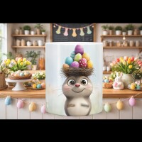 Ostertasse Hase Küken | Osterbecher Keramik | Geschenk für Kinder & Familie | Frühlingsdeko Küche | 5 Motive zur Auswahl Geschenkidee