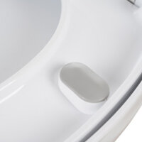 WC-Sitz mit Soft-Close-Funktion und abnehmbarem Sitz