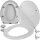 WC-Sitz mit Soft-Close-Funktion und abnehmbarem Sitz