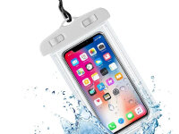 Wasserdichtes Geh&auml;use f&uuml;rs Handy - wei&szlig;e Wasserdichte Handyh&uuml;lle