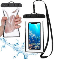 Wasserdichtes Geh&auml;use f&uuml;rs Handy - schwarze...