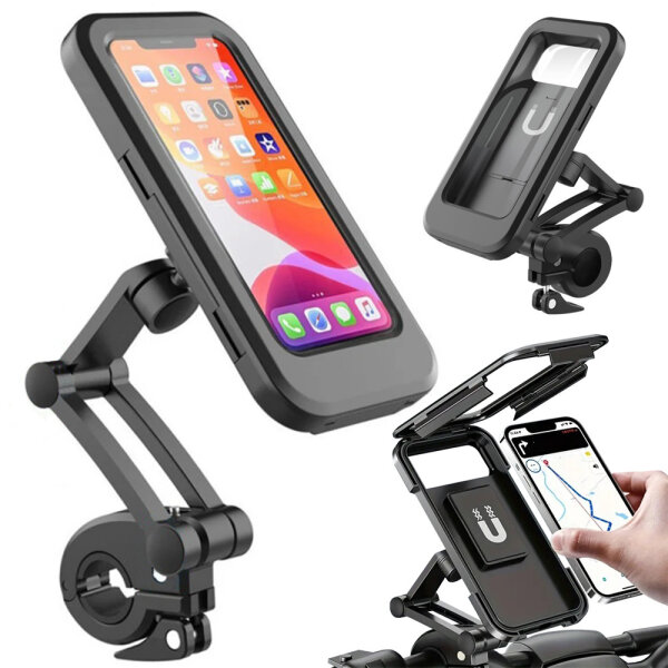 Fahrrad Handyhalter Wasserdicht drehbar 360 Grad