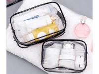 Transparente Kosmetiktasche f&uuml;r die Reise 3 in1 Flugzeug Organizer