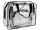 Transparente Kosmetiktasche f&uuml;r die Reise 3 in1 Flugzeug Organizer
