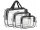 Transparente Kosmetiktasche f&uuml;r die Reise 3 in1 Flugzeug Organizer