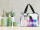 Transparente Kosmetiktasche f&uuml;r die Reise 3 in1 Flugzeug Organizer
