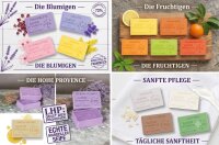 Original französische Marseille-Seife LHP | 39 verschiedene Sorten | 100g Naturseife aus der Provence | Traditionelle Pflanzenölseife Festes Stück Olive - Olive