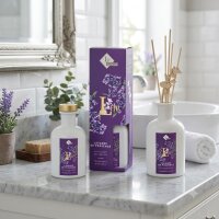 Lavendel Raumduft Diffusor 110ml Original aus Frankreich - Premium Lavendel&ouml;l