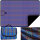 Picknickdecke 145x180 Picknickmatte, Stranddecke, wasserdicht, XXL, faltbar, groß, für Camping, Strand, Garten, Picknicks, Ausflüge, Reisen, Outdoor-Matte, Feuchtigkeitsschutz, leicht zu reinigen, leicht, tragbar, mit Griffen, aufrollbar, bequem, weich, l
